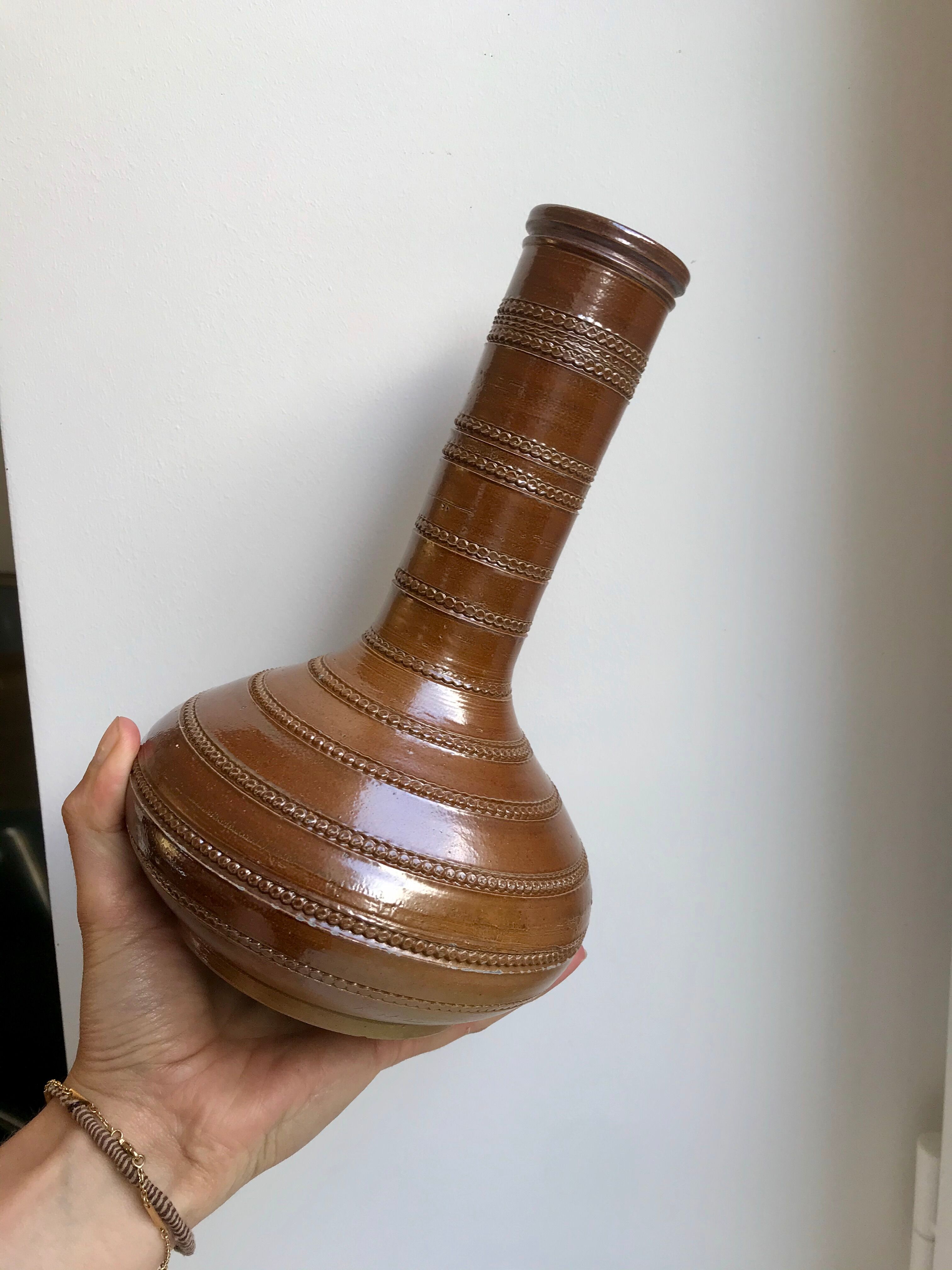 Ceramic vase / pottery 70s