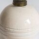 White crackled ceramic lamp base, 1930s