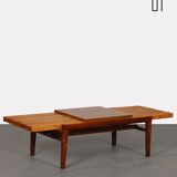 Slatted coffee table by František Mezulanik from the 1960s