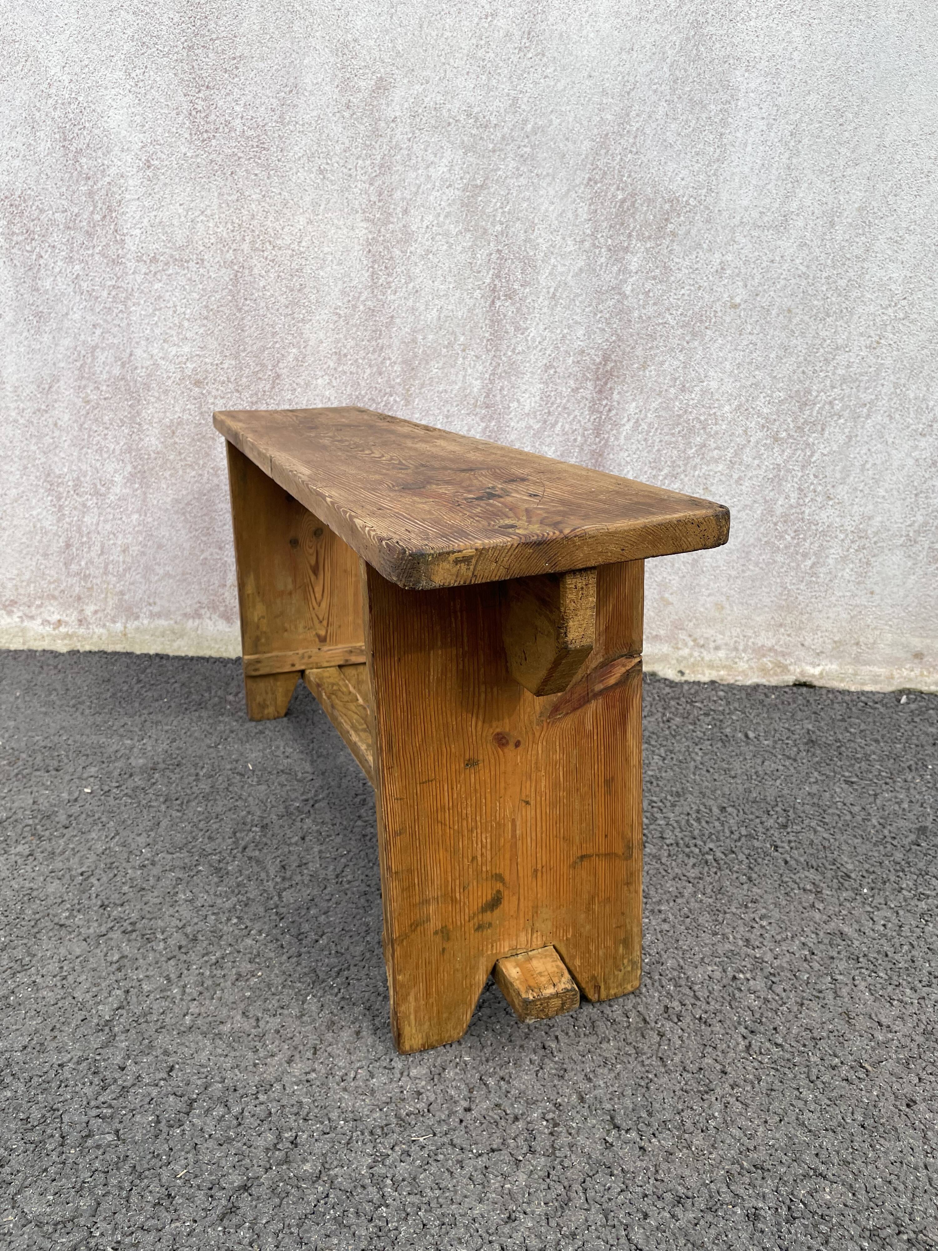 Wooden bench 100cm