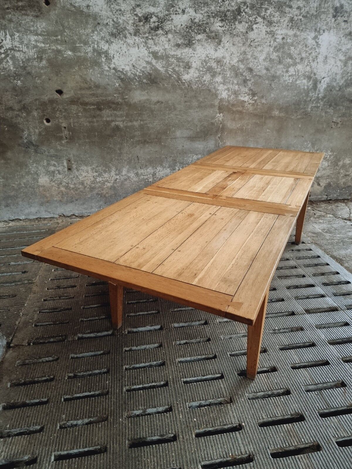 Old oak table dining table XXL