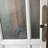 Porte ancienne avec verres d’origine