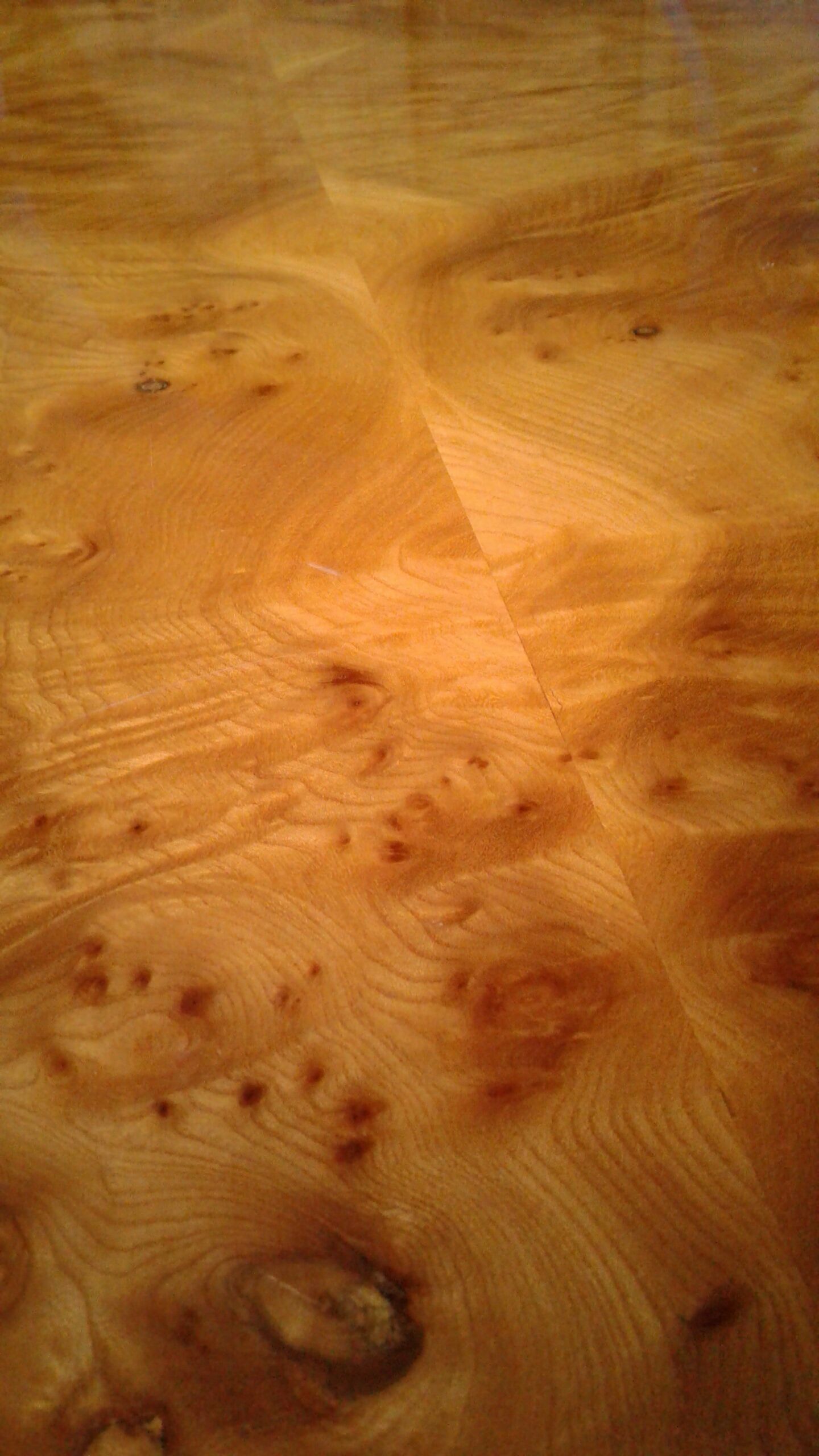 Coffee table Magnifier to Elm, 1970.