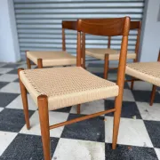 Set of 4 HW Klein chairs for Bramin