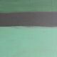 Minimalist green canvas "inside garden" signed Bodasca