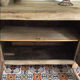 Nineteenth pickled oak sideboard