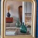 Miroir Louis Philippe doré 88 x 72