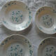 6 plates Veronica hollow blue flowers myosotis arcopal