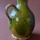 Glazed earthenware pitcher vase 1950