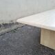 Table basse en travertin