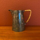 Pot à lait plaqué argent antique