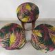 3 art deco bar stools