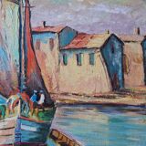 Navy, oil painting