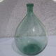 Canister dame-jeanne vdd glass molded green color 15 1/2 liters