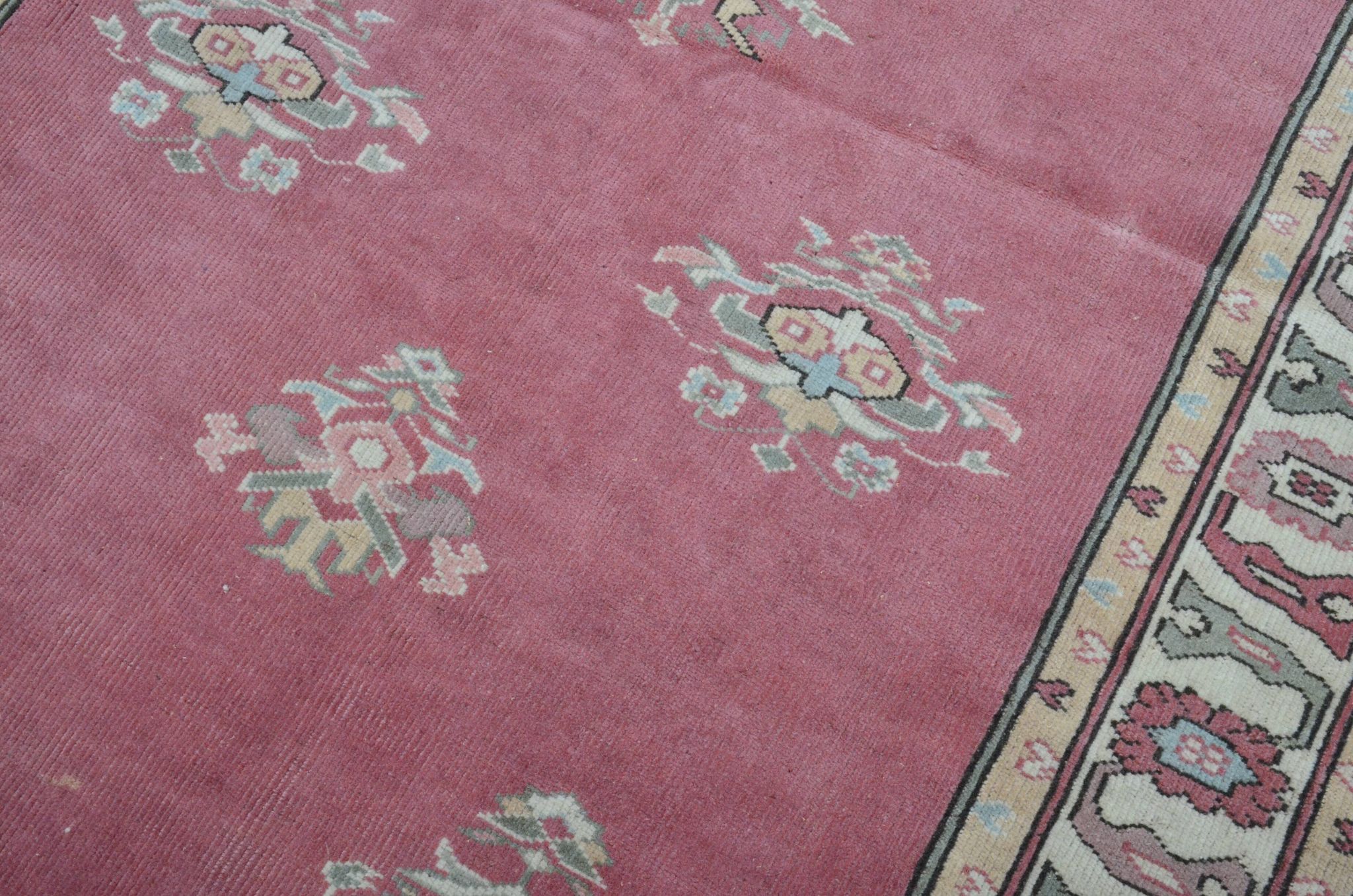 Tapis fait main Oushak turc sku 3548