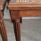 Set of 2 vintage art deco cans chairs.