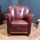 Fauteuil en cuir de mouton