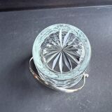 Ice Bucket – Cut Crystal and Silver Metal