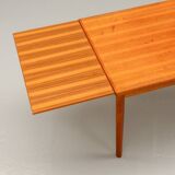 Danish extendable teak dining table by brdr furbo 1960s