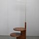 Art Deco floor lamp with shelves, Czechoslovakia, 1930s