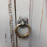 Old low sideboard in solid wood