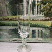 Set of 6 lance model champagne flutes, design made in France from the 1970s.