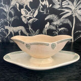 Old gravy boat Terre de Fer