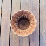 Small cast iron vase
