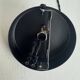Old enamelled industrial workshop suspension 40 cm