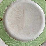 pastel green cake dish honeycomb Moulin des Loups / L'Amandinoise years 52