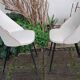 Pair of barrel chairs 1950