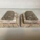 Pair of marble bookends