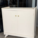 Vintage compass leg chest of drawers