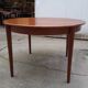 Table à manger scandinave en teck vintage
