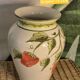 Strawberry vase