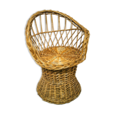 Children's chair in wicker