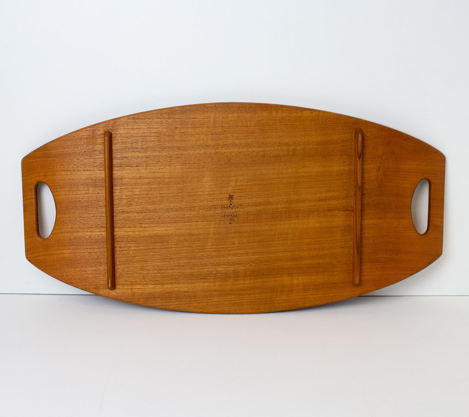 Plateau en teck danois par Jens Quistgaard pour Dansk, années 1950