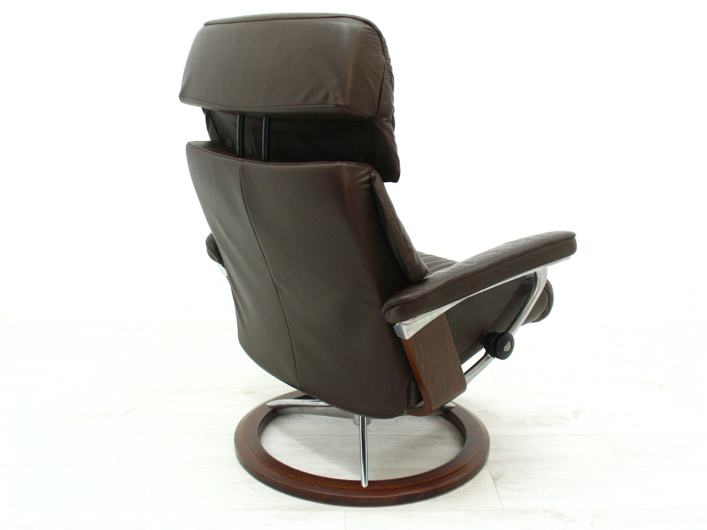 Norwegian Leather Stressless Reno Signature from Ekornes