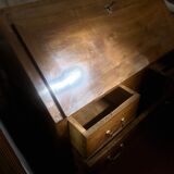 Walnut desk Directoire