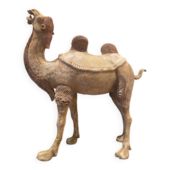 Large camel with traces of polychromy.