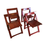Set of 4 folding chairs 60