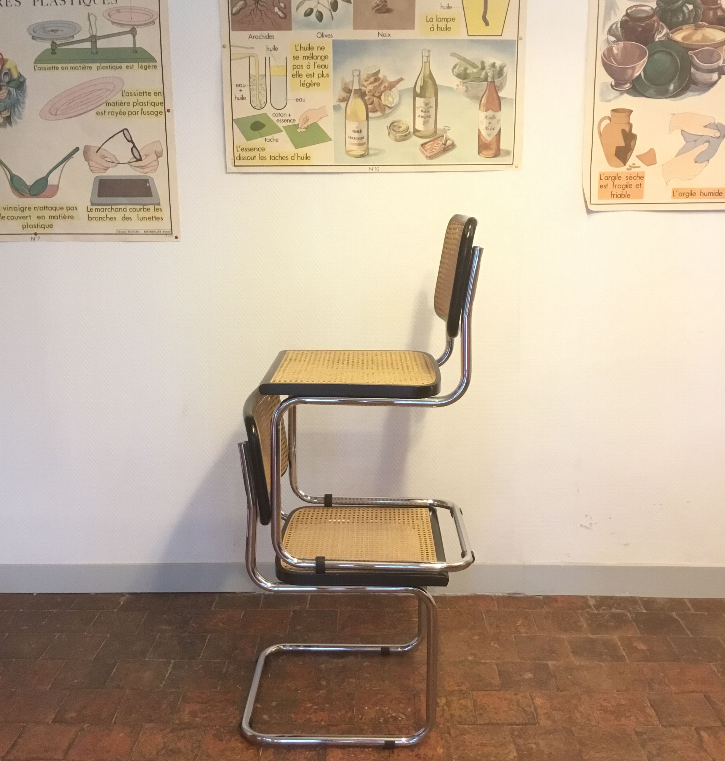 Marcel Breuer B32 chairs
