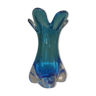 Vintage vase blown glass