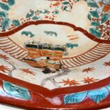 Huge porcelain cup of Imari XIXth Samurai decoration