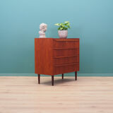 Teak chest of drawers, Danish design, 1970s, made in Denmark