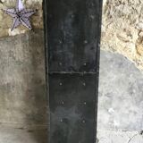 Riveted cloakroom converted into storage cabinet - early twentieth century