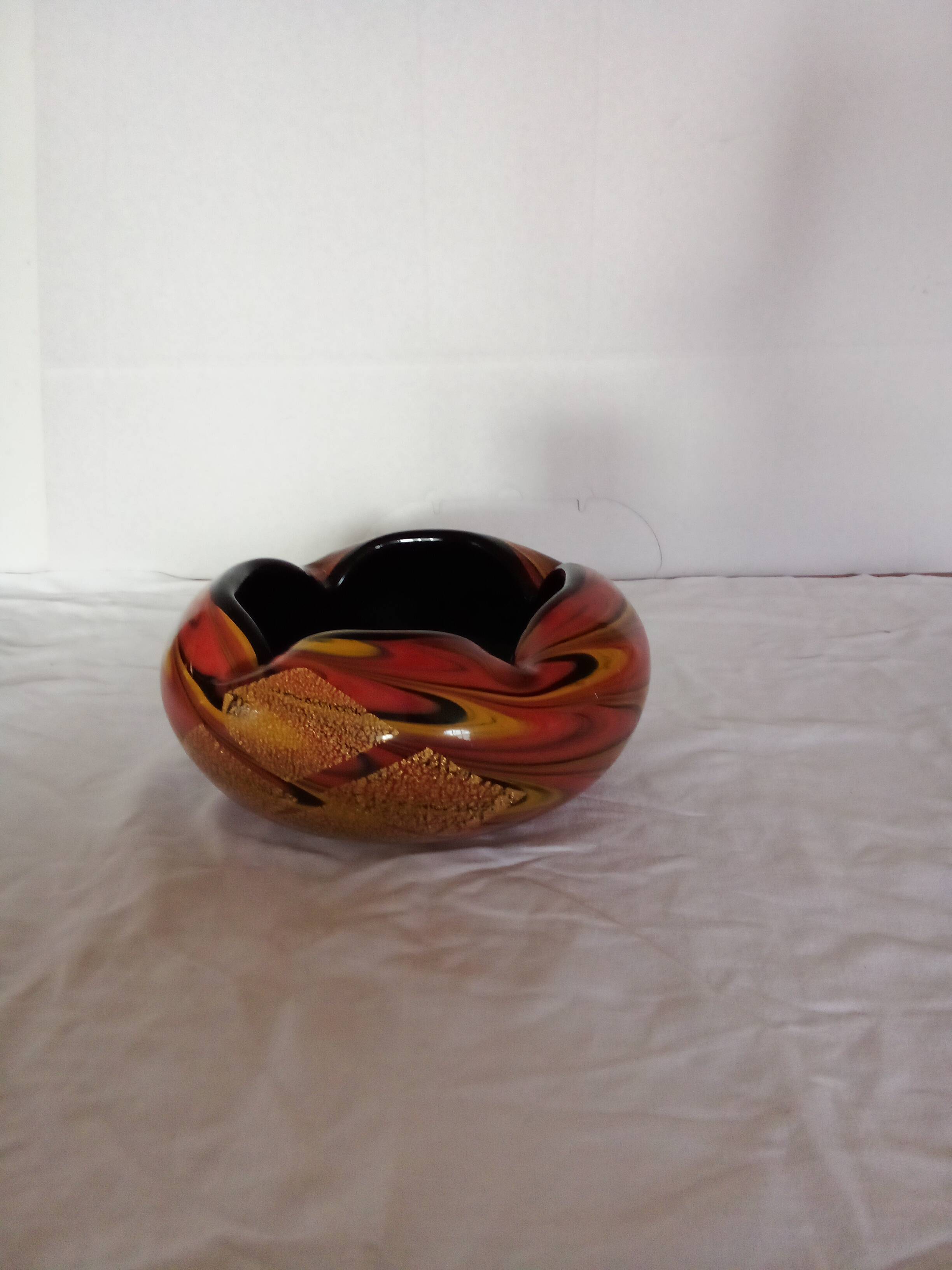 ashtray or pocket in Murano glass