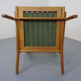 Danish GE290 Chair in Oak and Kvadrat Hallingdal by Hans J. Wegner for Getama, 1960s