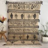 Handmade Moroccan Berber carpet 223 x 143 CM