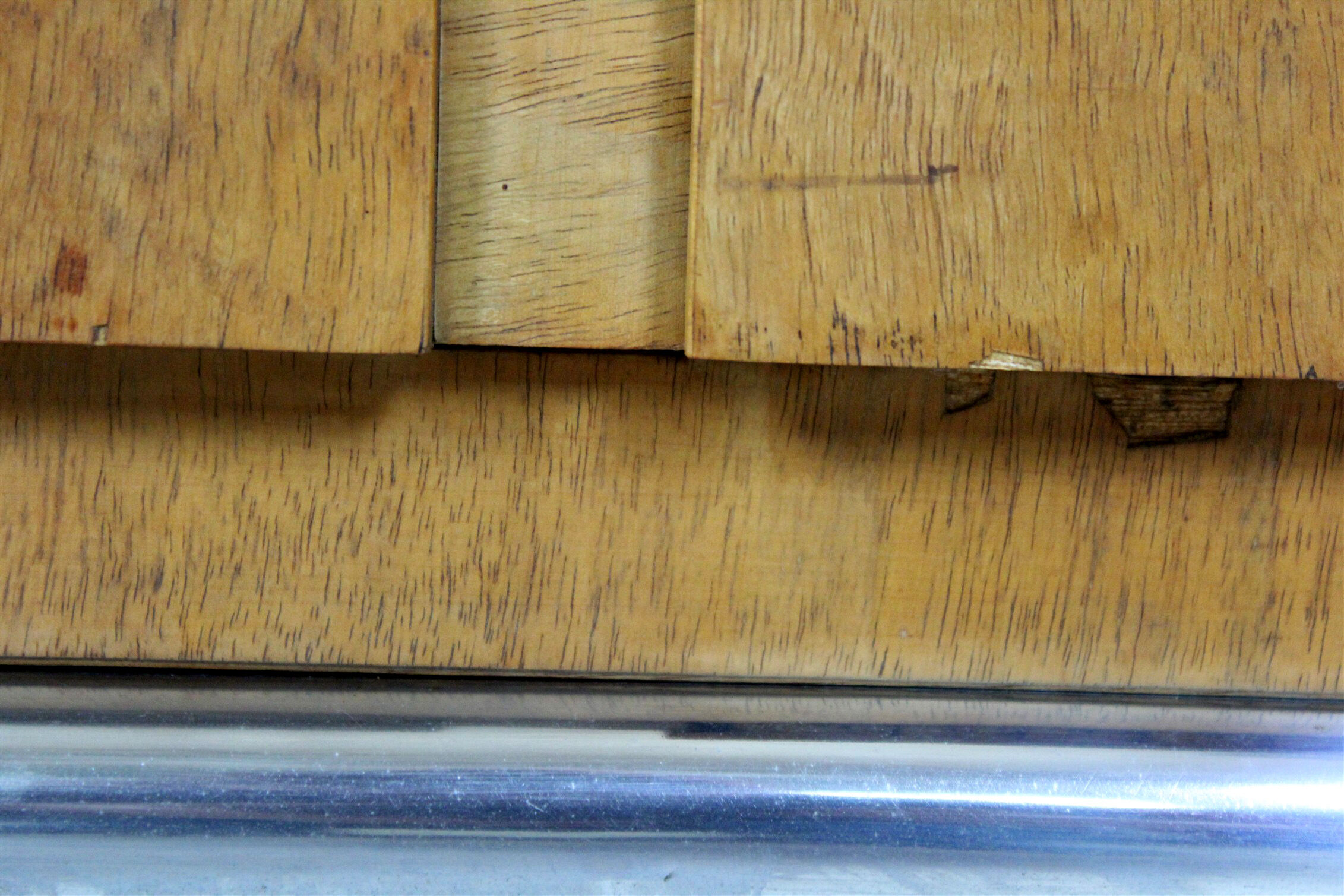 Bauhaus chromed tubular steel wardrobe, 1930s